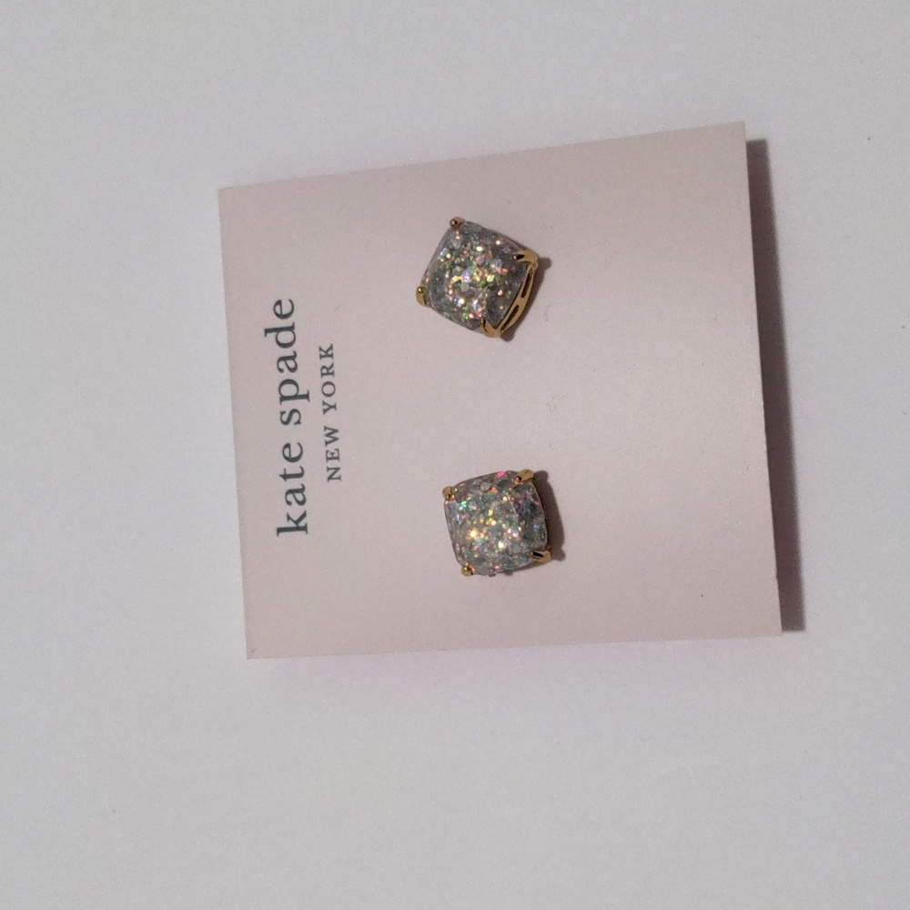 Kate Spade Gold Plated Over Silver Opal Earrings